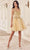 Ladivine CY019 - Applique Corset Cocktail Dress Special Occasion Dress