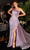 Ladivine J851 - One Shoulder Overskirt Prom Dress Prom Dresses 4 / Dusty Lavender