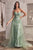 Ladivine J858 - Embroidered Off-Shoulder Sheath Gown Evening Dresses