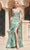 Ladivine KV1095 - Sweetheart Ruffled Trumpet Prom Gown Prom Dresses