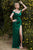 Ladivine - Off Shoulder Sheath Evening Gown 7492 Evening Dresses