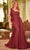 Ladivine PT004 - Ruched Bodice Asymmetric Prom Gown Prom Dresses