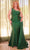 Ladivine PT004 - Ruched Bodice Asymmetric Prom Gown Prom Dresses