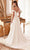 Ladivine WN315 - Off-Shoulder Ruched Detail Bridal Gown Bridal Dresses