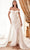 Ladivine WN315 - Off-Shoulder Ruched Detail Bridal Gown Bridal Dresses