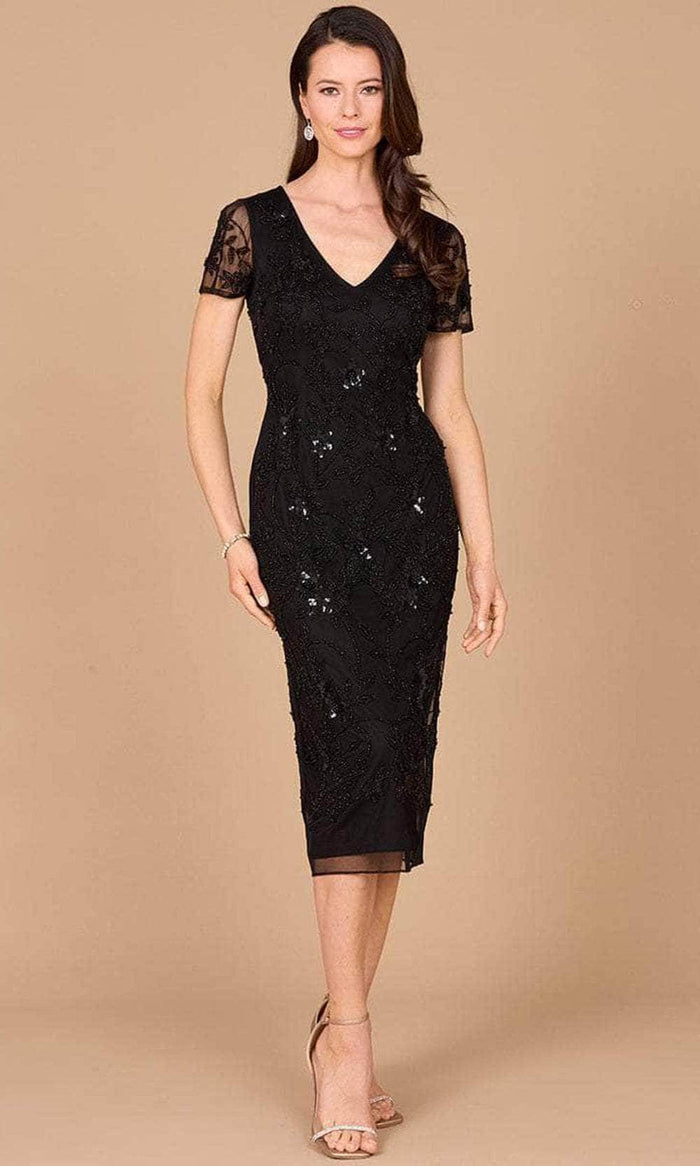 black jersey dress knee length Organic Cotton Ribbed Tank Dress main image 0