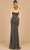 Lara Dresses 29003 - Embellished Evening Gown with Slit Special Occasion Dress