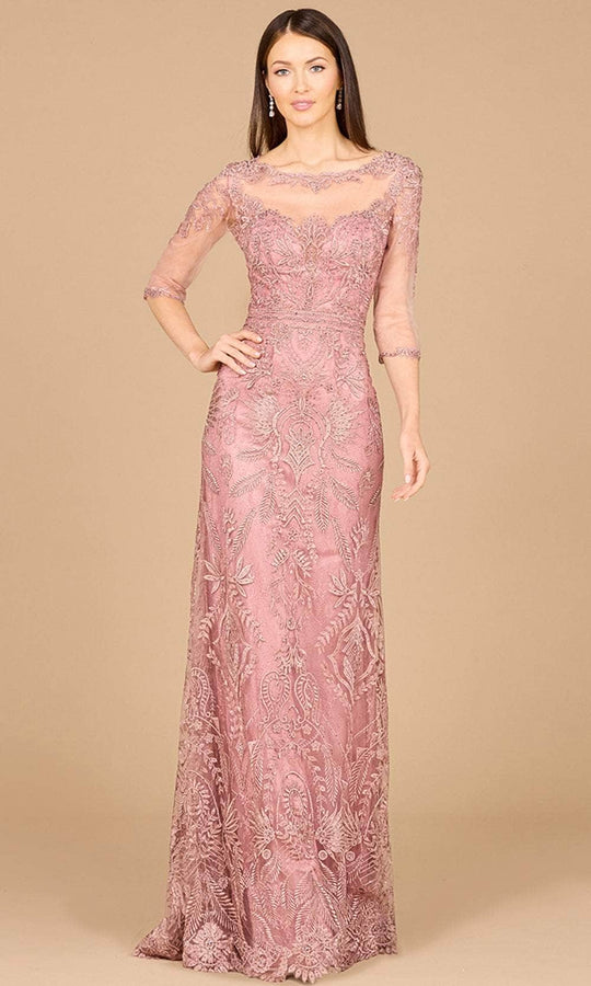 Lara Dresses 29020 - Lace Sheath Evening Gown