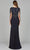 Lara Dresses 29044 - Sheer Sleeve Embellished Formal Dress Evening Dresses