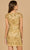 Lara Dresses 29063 - Cap Sleeve Bejeweled Cocktail Dress Special Occasion Dress