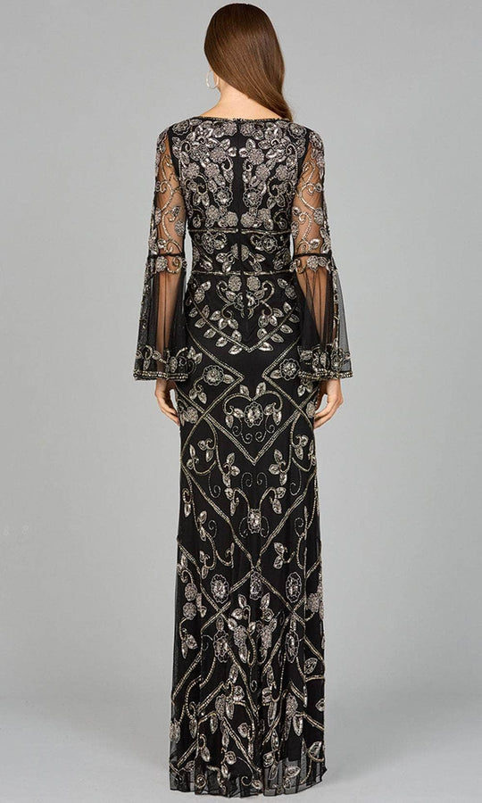Lara Dresses 29088 - Bell Sleeve Evening Dress