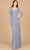 Lara Dresses 29094 - Square Neck Beaded Evening Dress Evening Dresses 0 / Dusty Periwinkle