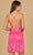 Lara Dresses 29121 - Scoop Neck Fringe Cocktail Dress Cocktail Dresses