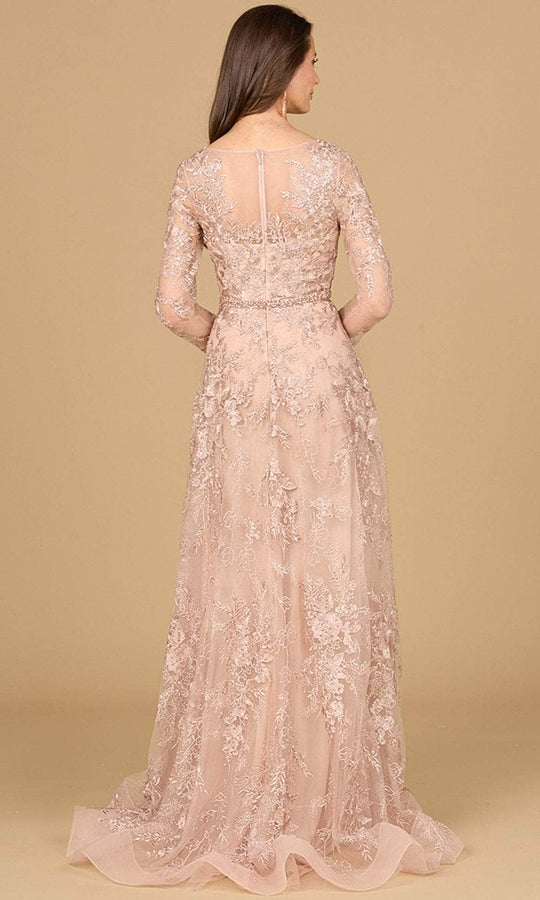 Lara Dresses 29132 - Lace A-Line Evening Gown