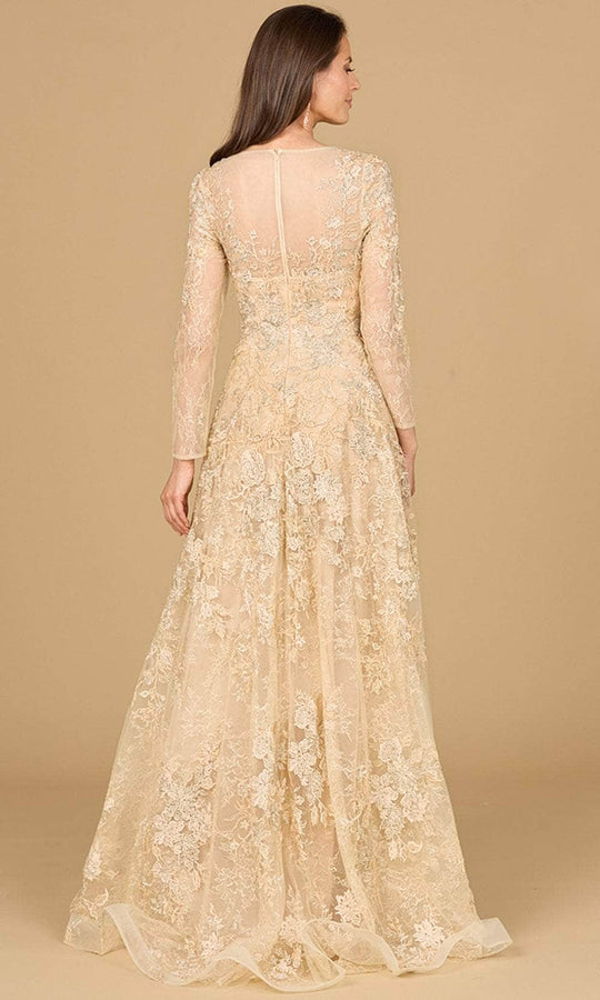 Lara Dresses 29135 - Lace A-Line Evening Gown