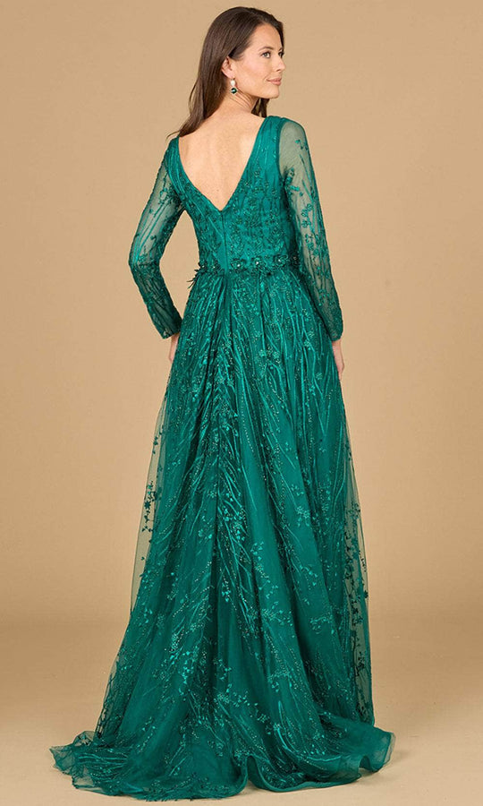 Lara Dresses 29139 - Long Sleeve Lace Evening Gown