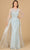 Lara Dresses 29146 - Jewel Geometric Beaded Evening Gown Evening Dresses 0 / Frost