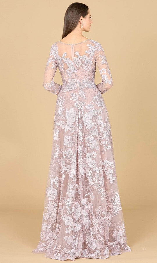 Lara Dresses 29148 - Embellished Lace Evening Gown