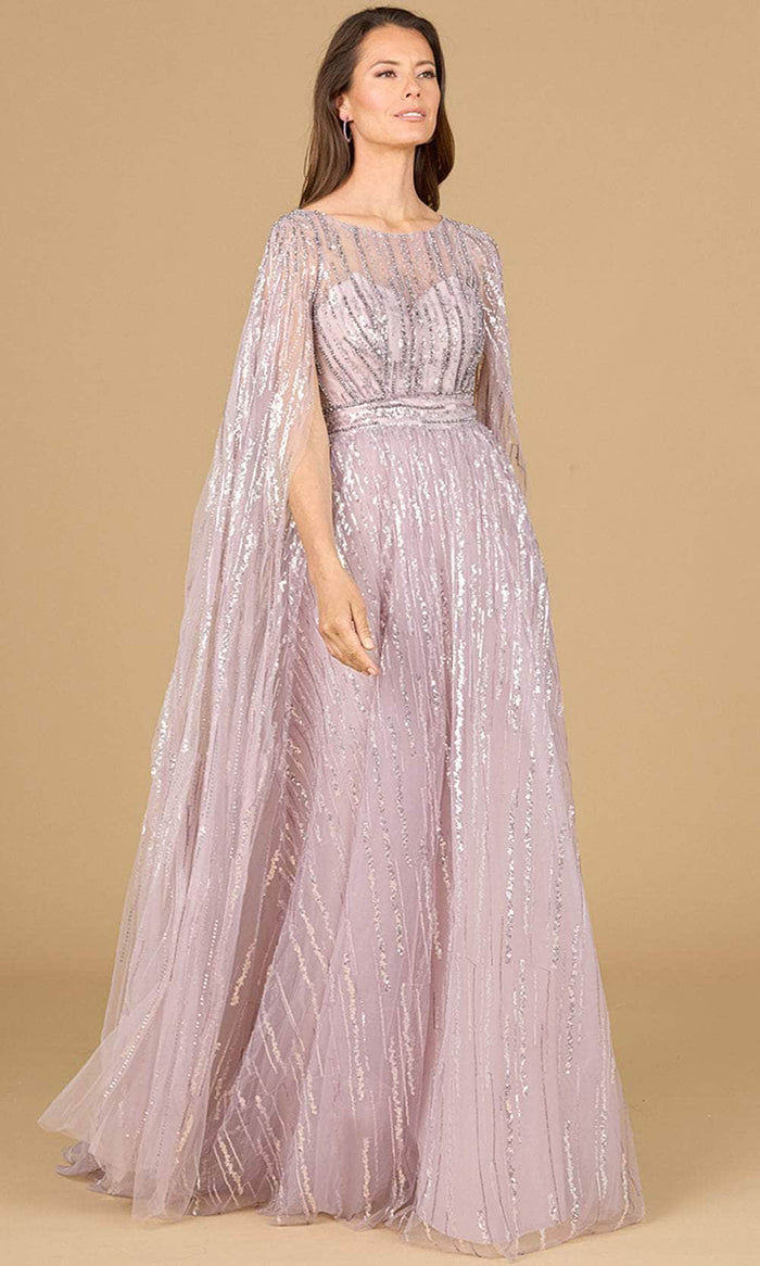 Lara Dresses 29150 - Embellished A-Line Evening Gown Evening Dresses 0 / Orchid