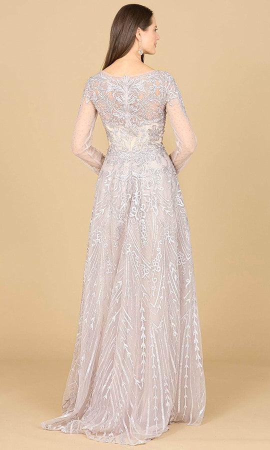 Lara Dresses 29154 - Illusion Lace Embroidered Gown