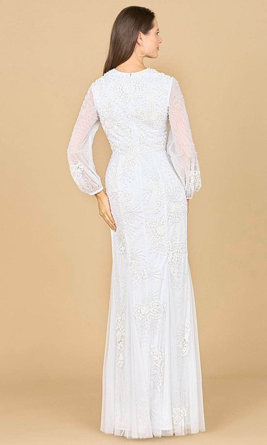 Lara Dresses 51178 - Long Sleeve Mermaid Bridal Dress