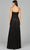 Lara Dresses 8120 - Metallic Sweetheart Evening Gown Evening Dresses