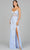 Lara Dresses 9951 - Corset Detail Evening Dress Special Occasion Dress 00 / Periwinkle/Silver