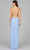 Lara Dresses 9957 - Beaded V-Neck Prom Dress with Fringes Special Occasion Dress