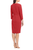 London Times T6566M - Quarter Sleeve Sheath Dress Special Occasion Dress