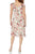 London Times T6739M - Floral Sleeveless Cocktail Dress Special Occasion Dress