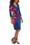 London Times T7062M - Floral Print Sheath Dress Special Occasion Dress