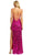 Mac Duggal 10047 - Sequin High Slit Evening Dress Evening Dresses