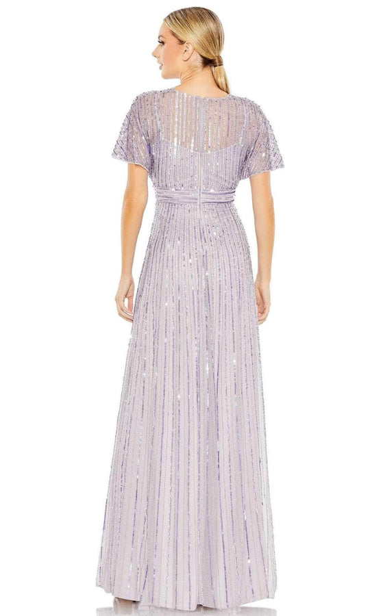 Mac Duggal 10868 - Sequin Detailed Evening Dress