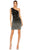 Mac Duggal 10973 - Asymmetric Crystal Beaded Cocktail Dress Cocktail Dresses