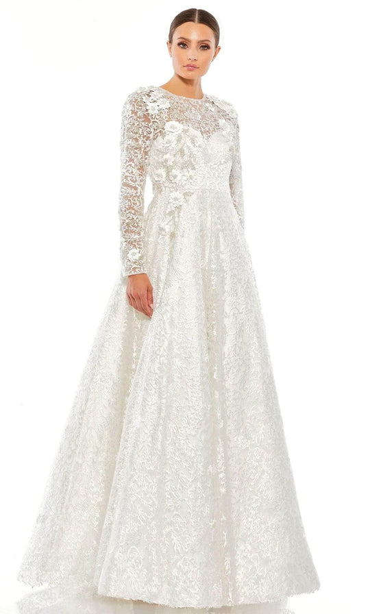 Mac Duggal Evening 11121D - Jewel Embroidered Evening Dress