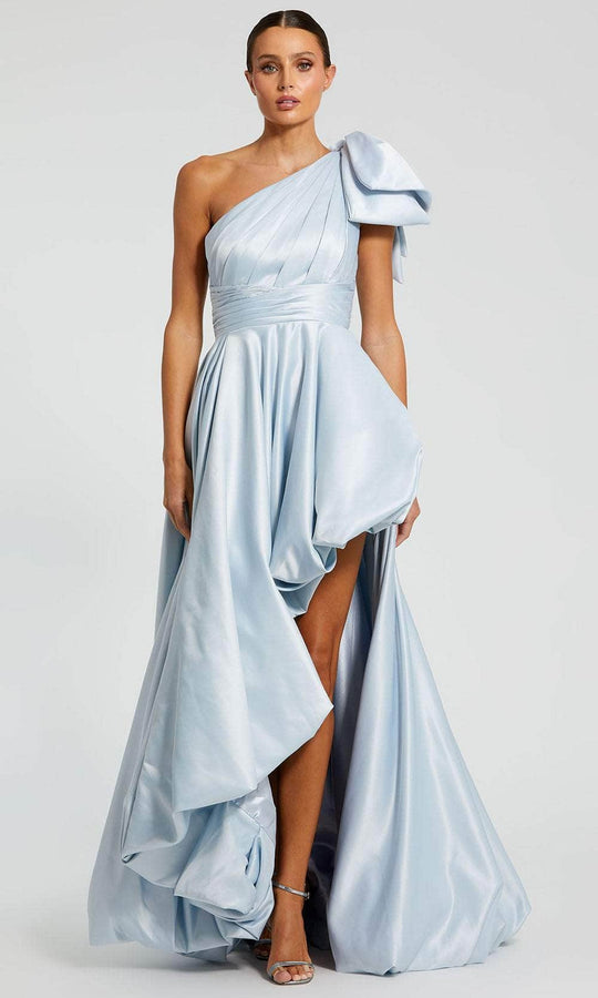 Mac Duggal 11800 - Satin Asymmetric High-Low Gown
