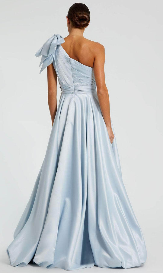 Mac Duggal 11800 - Satin Asymmetric High-Low Gown