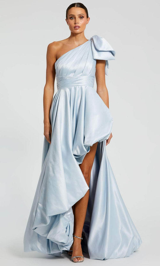 Mac Duggal 11800 - Satin Asymmetric High-Low Gown