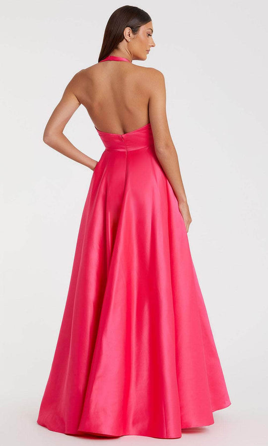 Mac Duggal 11890 - Satin Ballgown with Bow