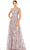 Mac Duggal 20405 - Cap Sleeve Embellished Formal Dress Mother of the Bride Dresses 4 / Lilac