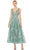 Mac Duggal 20422 - Embellished V-Neck Dress Special Occasion Dress 2 / Seafoam