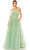 Mac Duggal 20530 - Strapless Ruffle Prom Gown Special Occasion Dress 2 / Sage