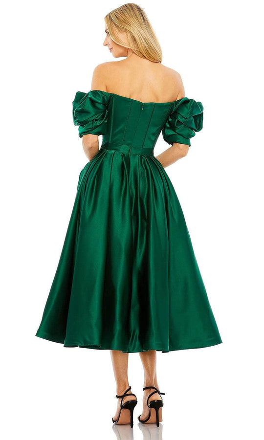Mac Duggal 20706 - Ruffle Off-Shoulder Evening Dress