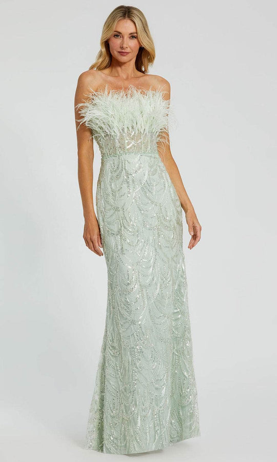 Mac Duggal 20890 - Floral Embroidered A-line Gown