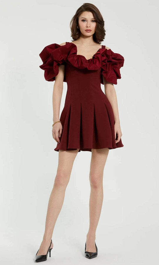 Mac Duggal 21025 - Ruffled Cocktail Dress Cocktail Dresses