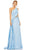 Mac Duggal 2210 - One Shoulder Satin Prom Dress Special Occasion Dress 0 / Powder Blue