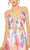 Mac Duggal 2219 - Rhinestone Trim Floral Prom Dress Special Occasion Dress