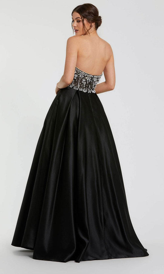 Mac Duggal 2225 - Strapless Embellished Ballgown
