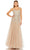Mac Duggal 2236 - Sweetheart A-Line Evening Dress Special Occasion Dress 2 / Nude Silver