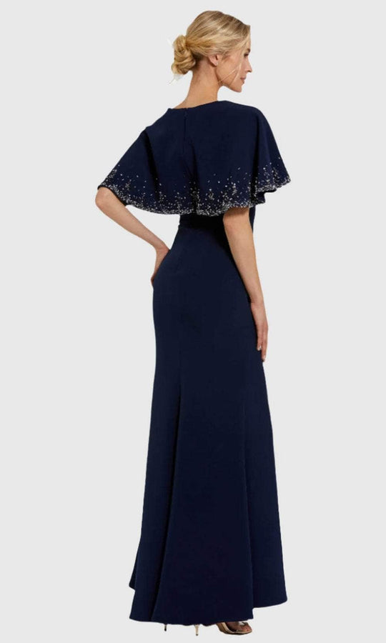 Mac Duggal 2271 - Fitted High Neck Long Dress